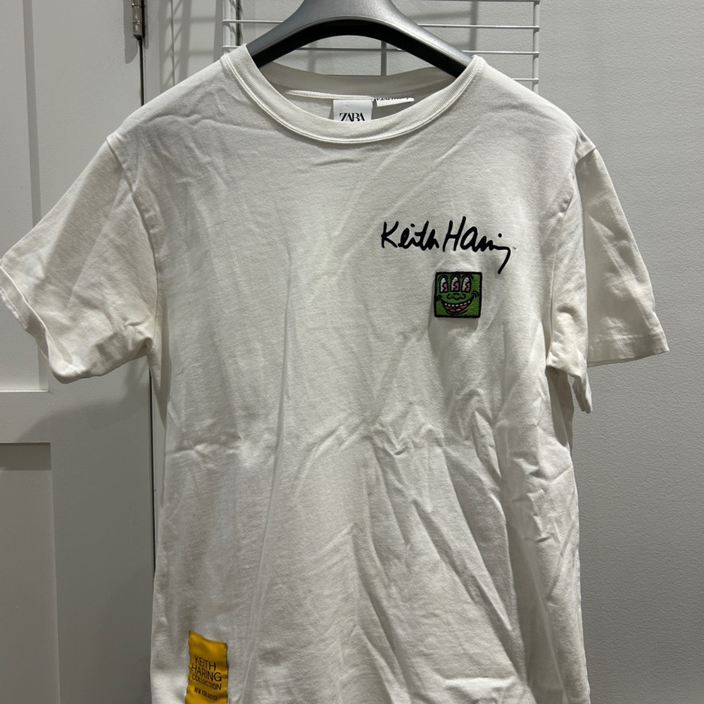 Keith Haring White Graphic T-Shirt